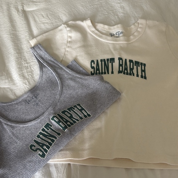 Brandy Melville Saint Barth Tee and Tank bundle - Picture 9 of 9